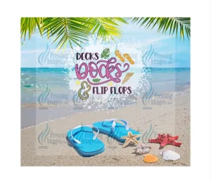 4456 deck docks and flip flops