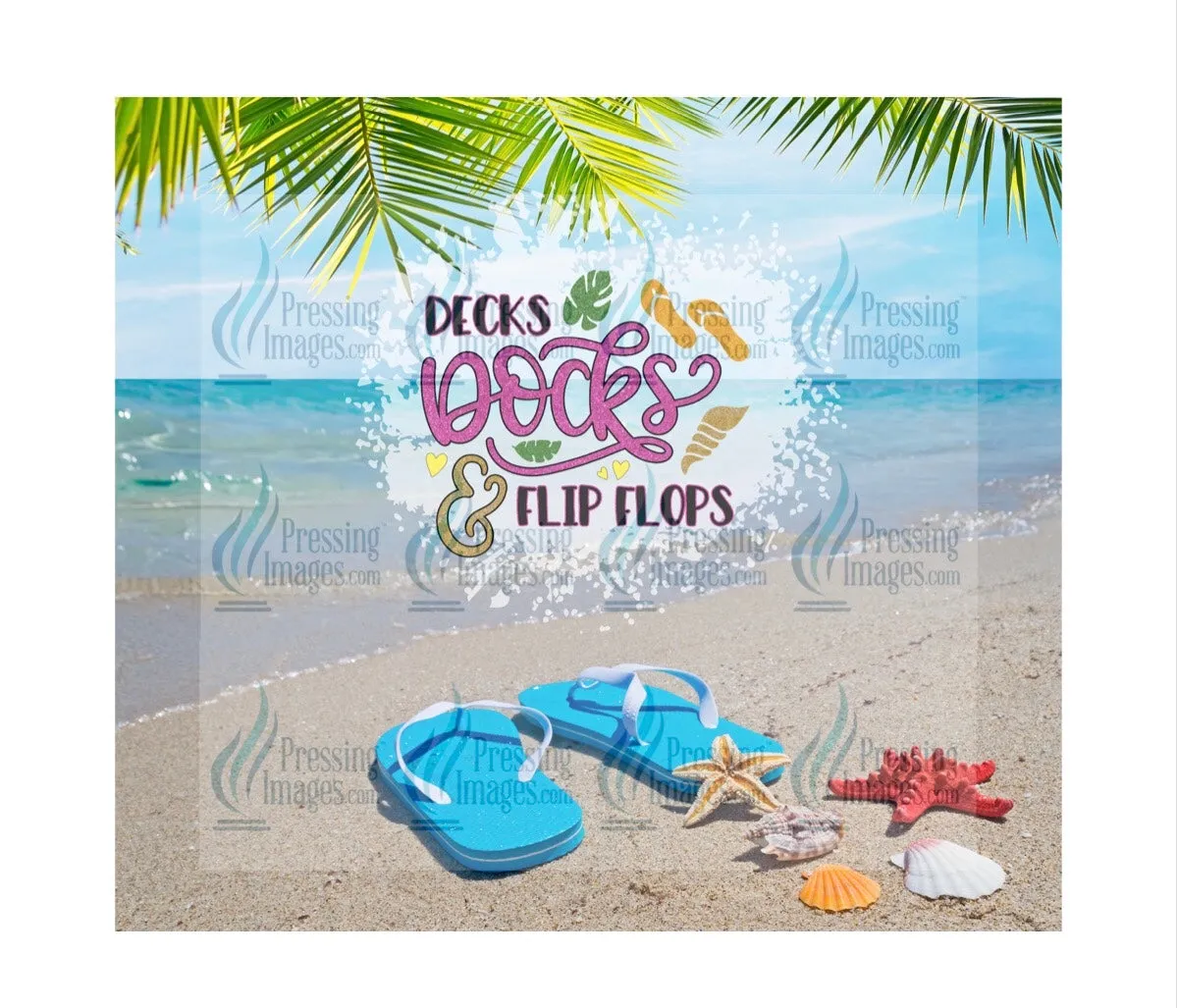 4456 deck docks and flip flops