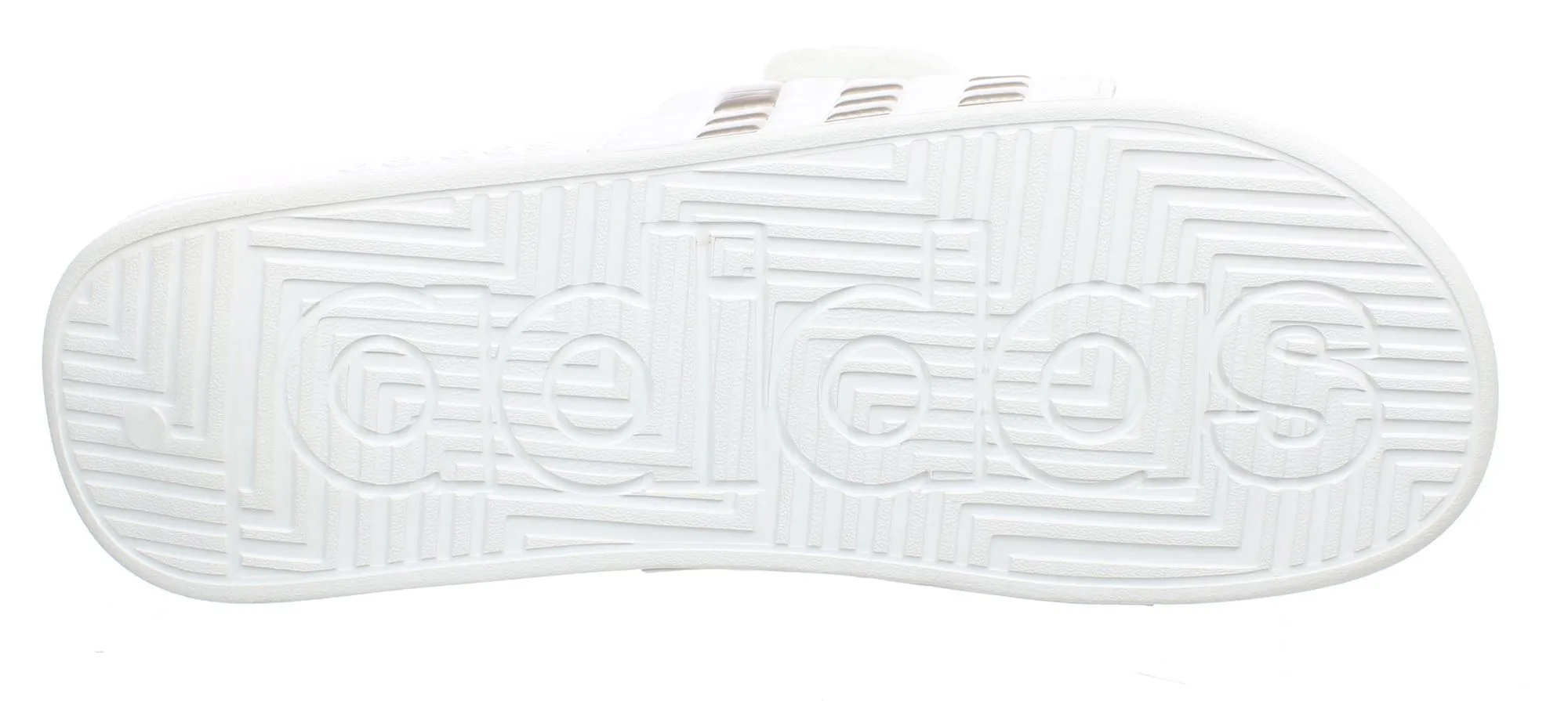 Adidas White Mens Slide Sz 17