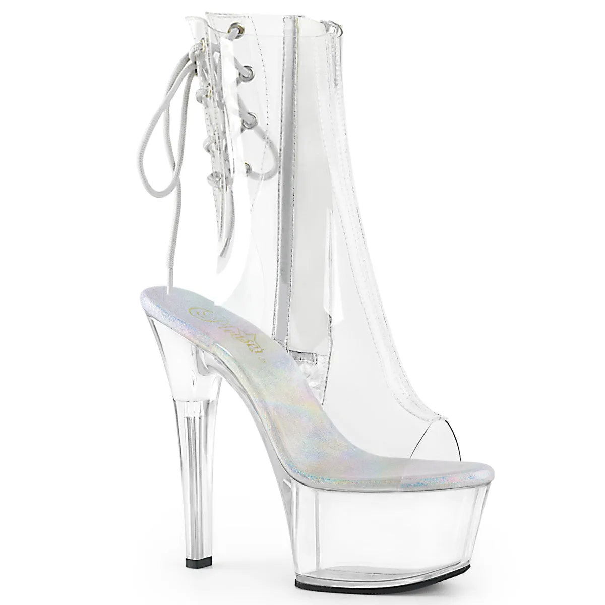 ASPIRE-1018C Pleaser Clear Sexy Platform Shoes (Pole Dancing Heels)