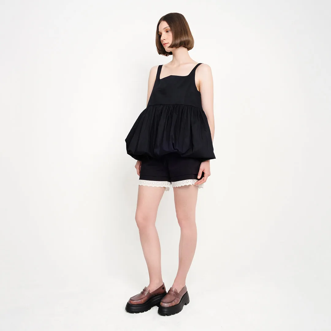 BALOON BABYDOLL - BLACK