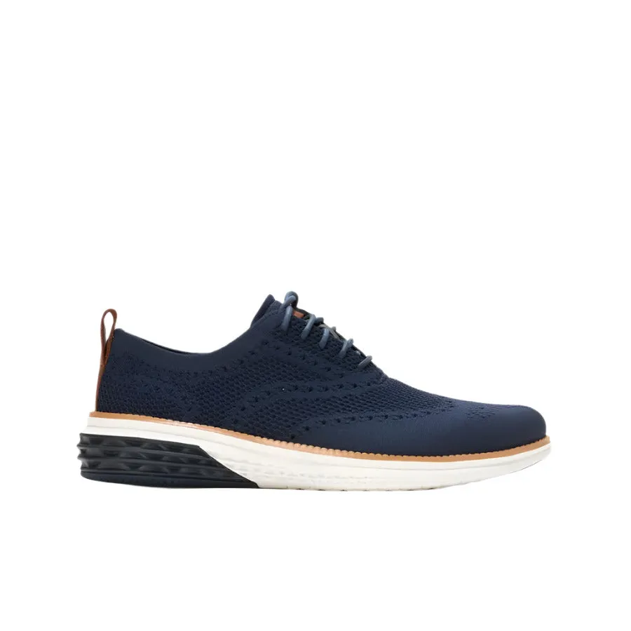 Cole Haan Hurrion Stitchlite Wingtip Oxford Shoes - Navy