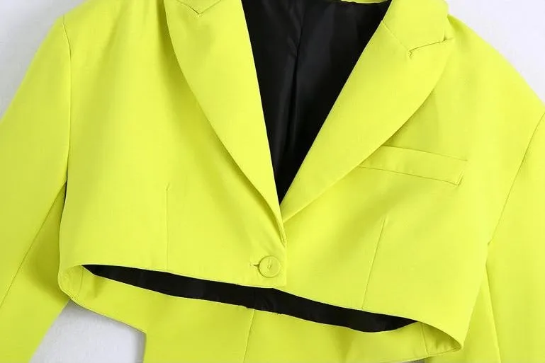 Cut Out Blazer Dress