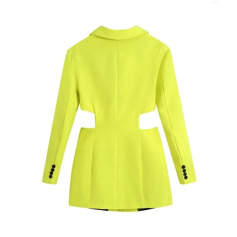Cut Out Blazer Dress