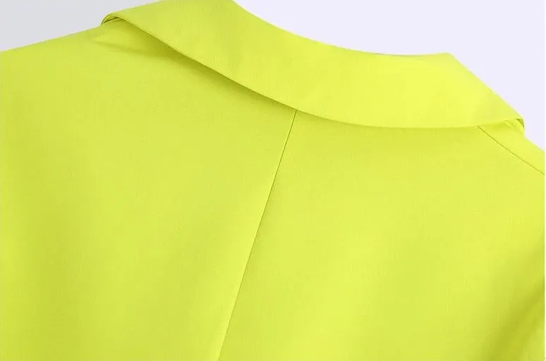 Cut Out Blazer Dress