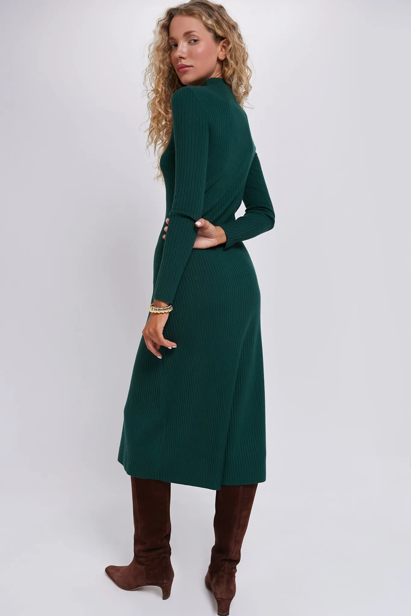 Cypress Knit Conrad Midi Swing Dress