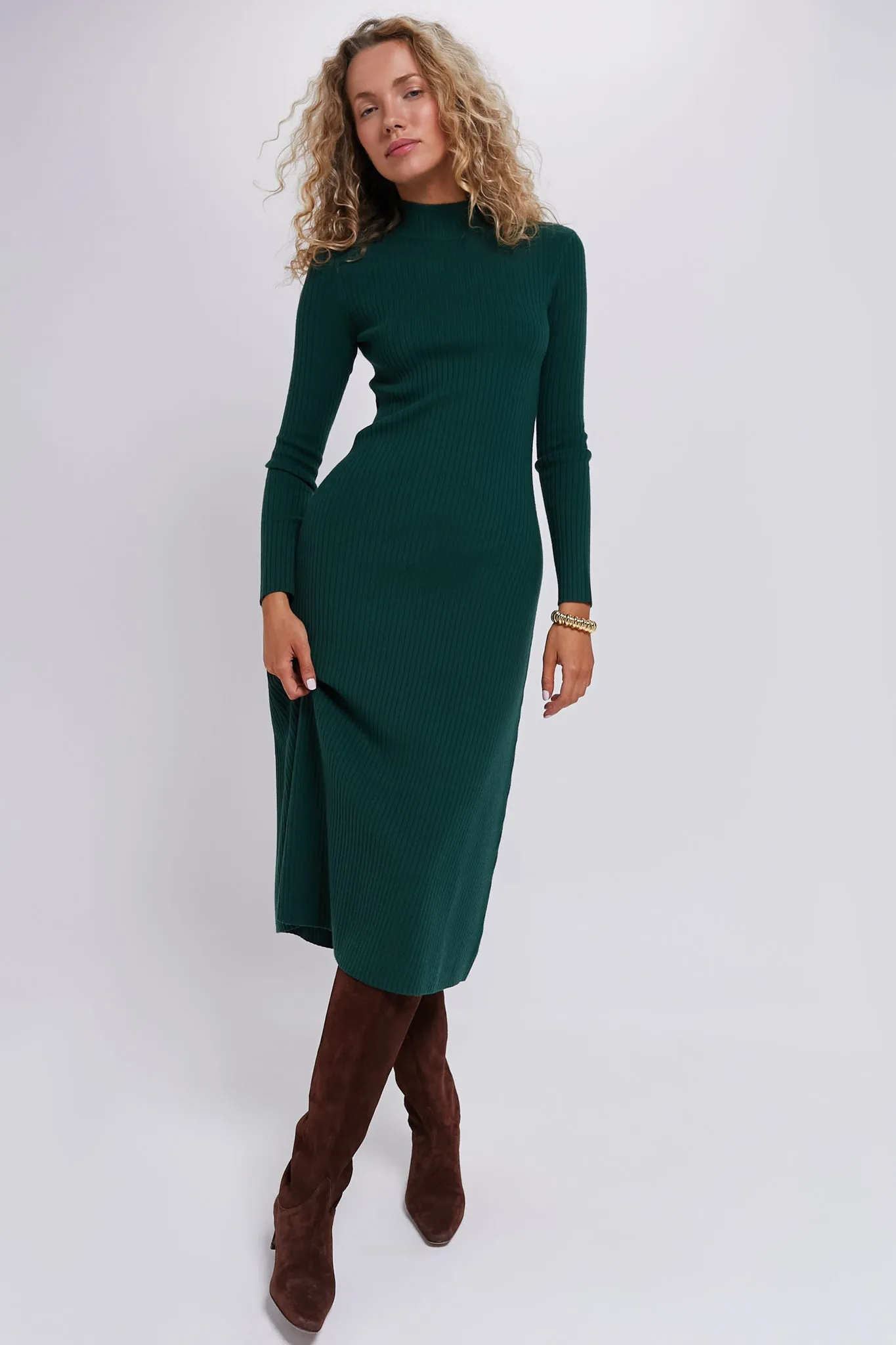 Cypress Knit Conrad Midi Swing Dress