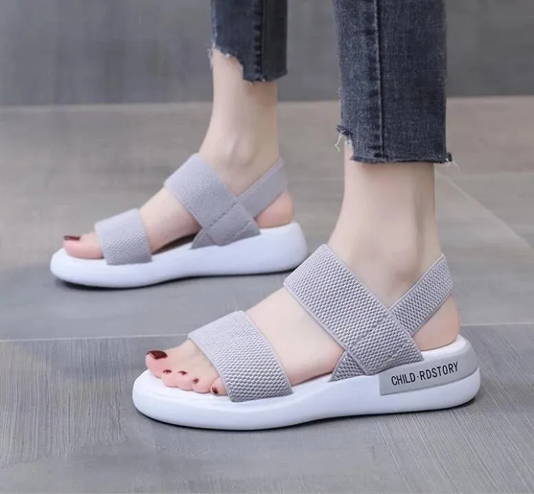 Elastic Straps Ortho Sandals