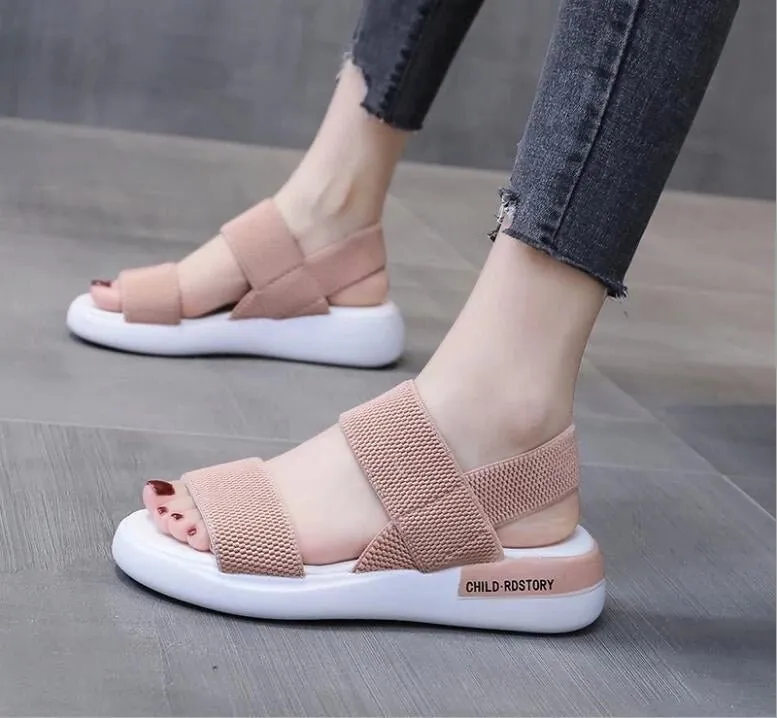 Elastic Straps Ortho Sandals