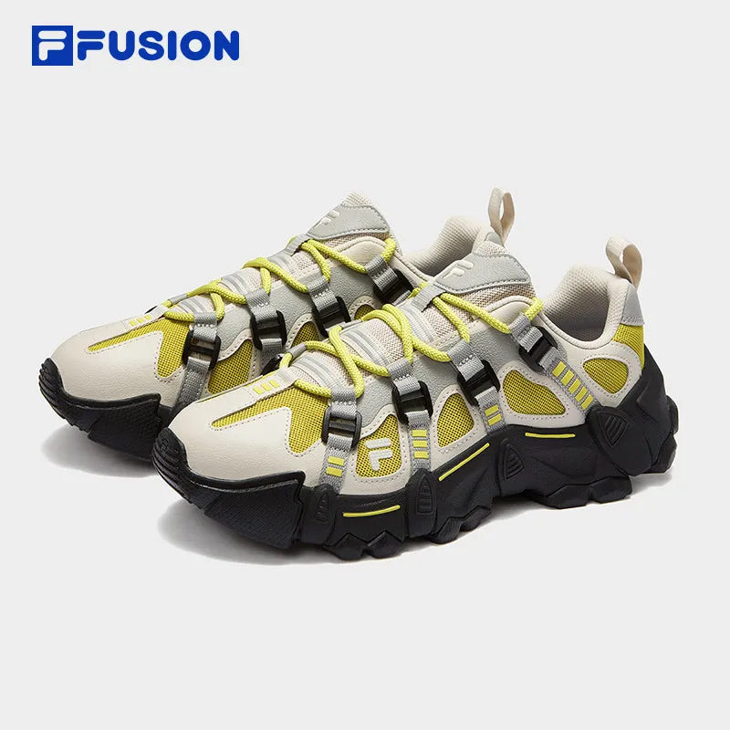 FILA FUSION EXOCET Men Sneakers (White-Grey / Yellow)