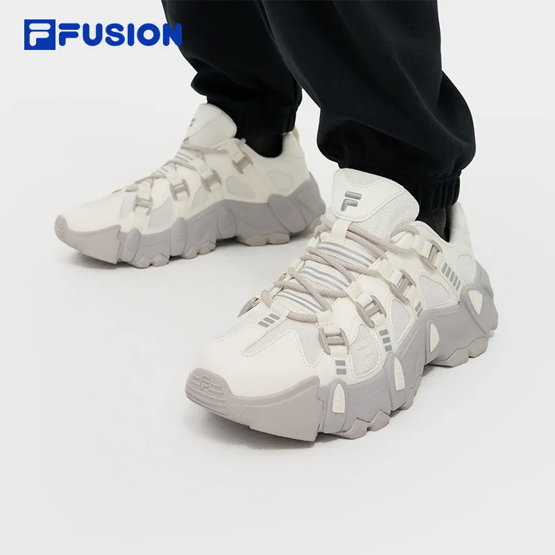 FILA FUSION EXOCET Men Sneakers (White-Grey / Yellow)