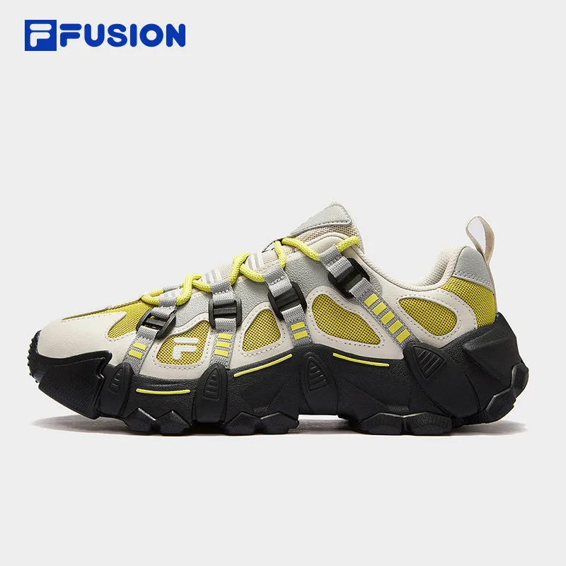 FILA FUSION EXOCET Men Sneakers (White-Grey / Yellow)