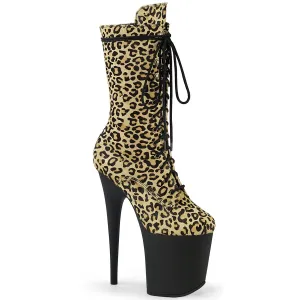 FLAMINGO-1050LP Pleaser Leopard Print Sexy Platform Shoes (Pole Dancing Heels)