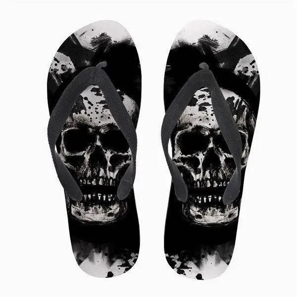 Flip Flops Soft Rubber Sole Flat Slippers