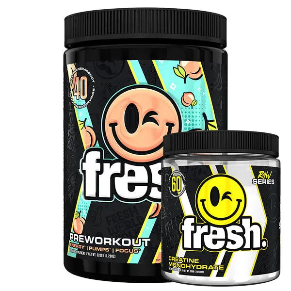 Fresh Pre 40 Serves   FREE Creatine Monohydrate 60 Serves