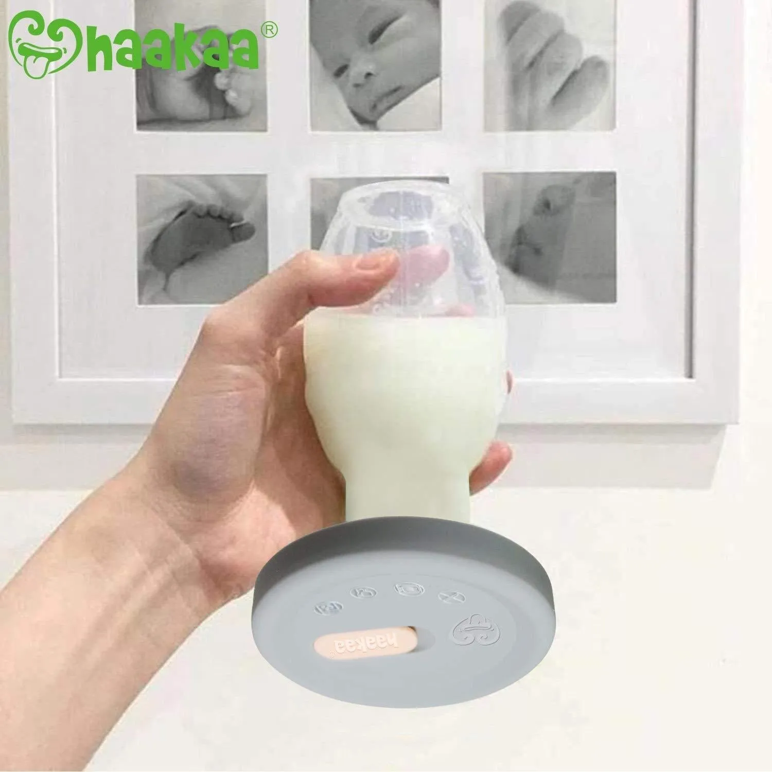 Haakaa New Silicone Breast Pump Cap (1 pk)