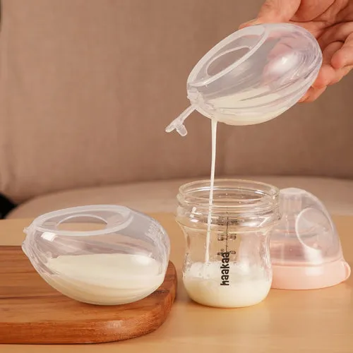 Haakaa Shell Wearable Silicone Breast Pump (2pcs) -120ml