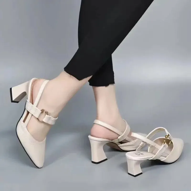 Hazel - Elegance Slingback Heels