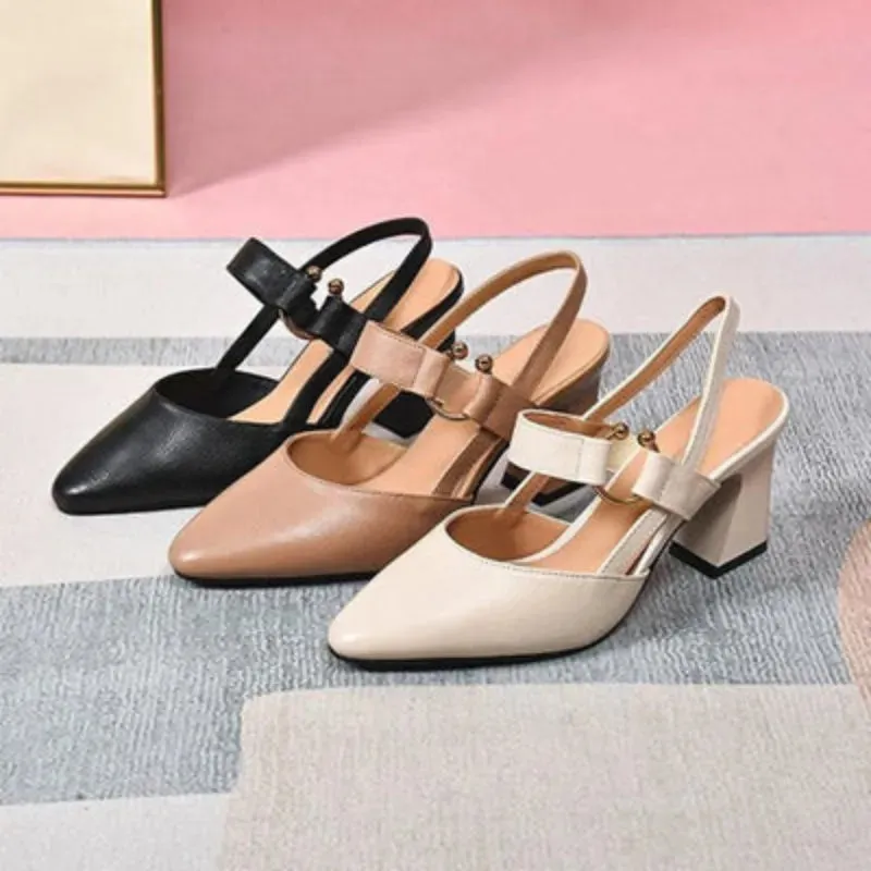 Hazel - Elegance Slingback Heels