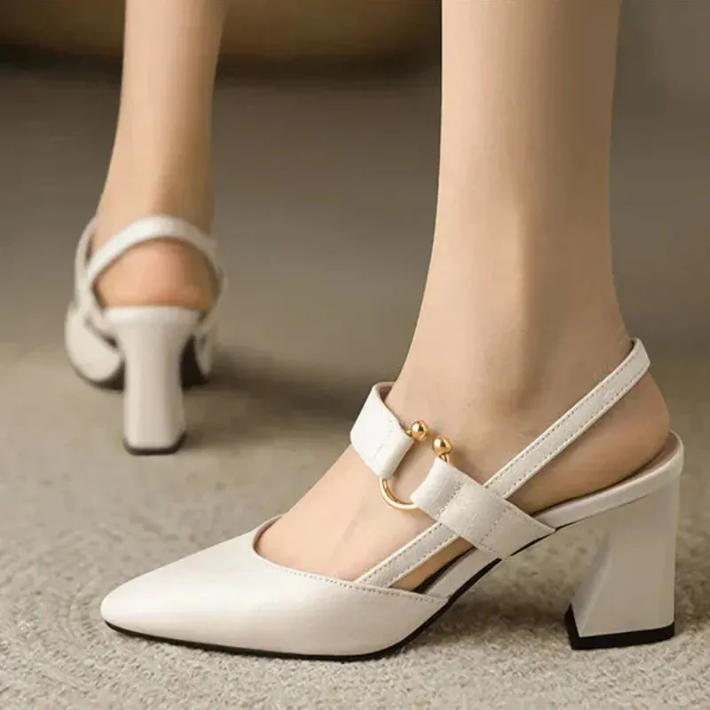 Hazel - Elegance Slingback Heels