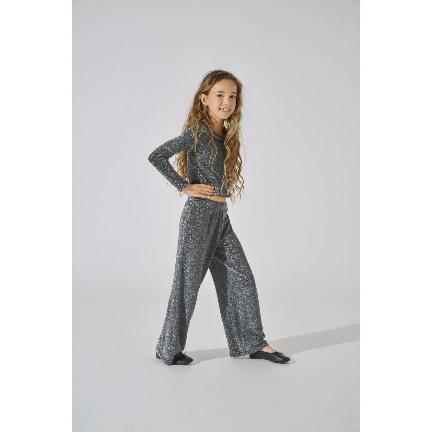 kids ONLY Black Queen Glitter Bukser