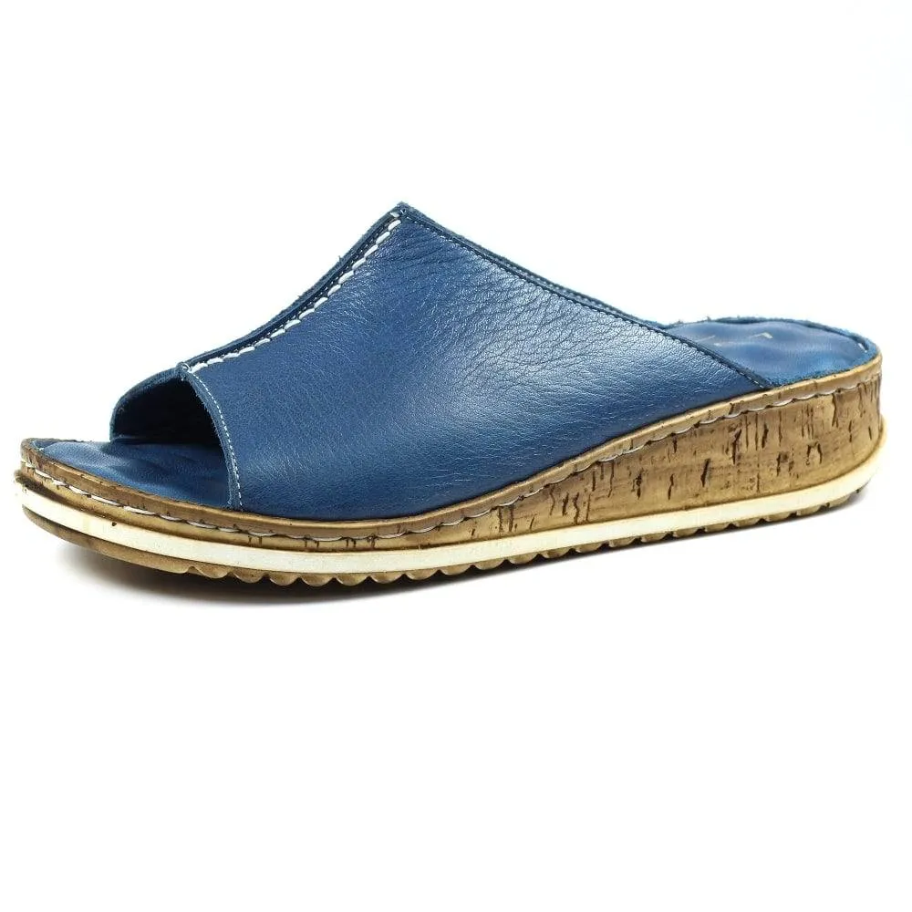 Lunar Harmony Soft Leather Slip On Mule