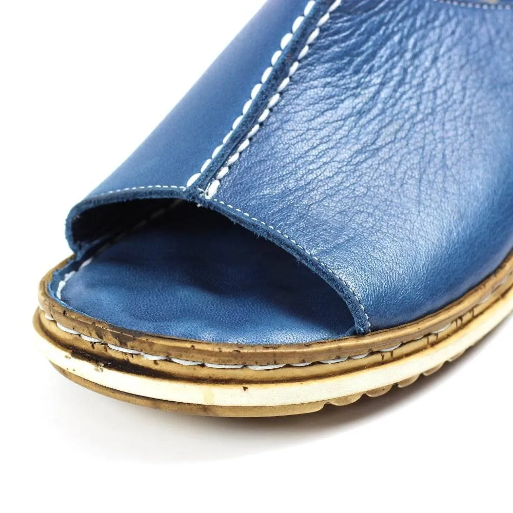 Lunar Harmony Soft Leather Slip On Mule