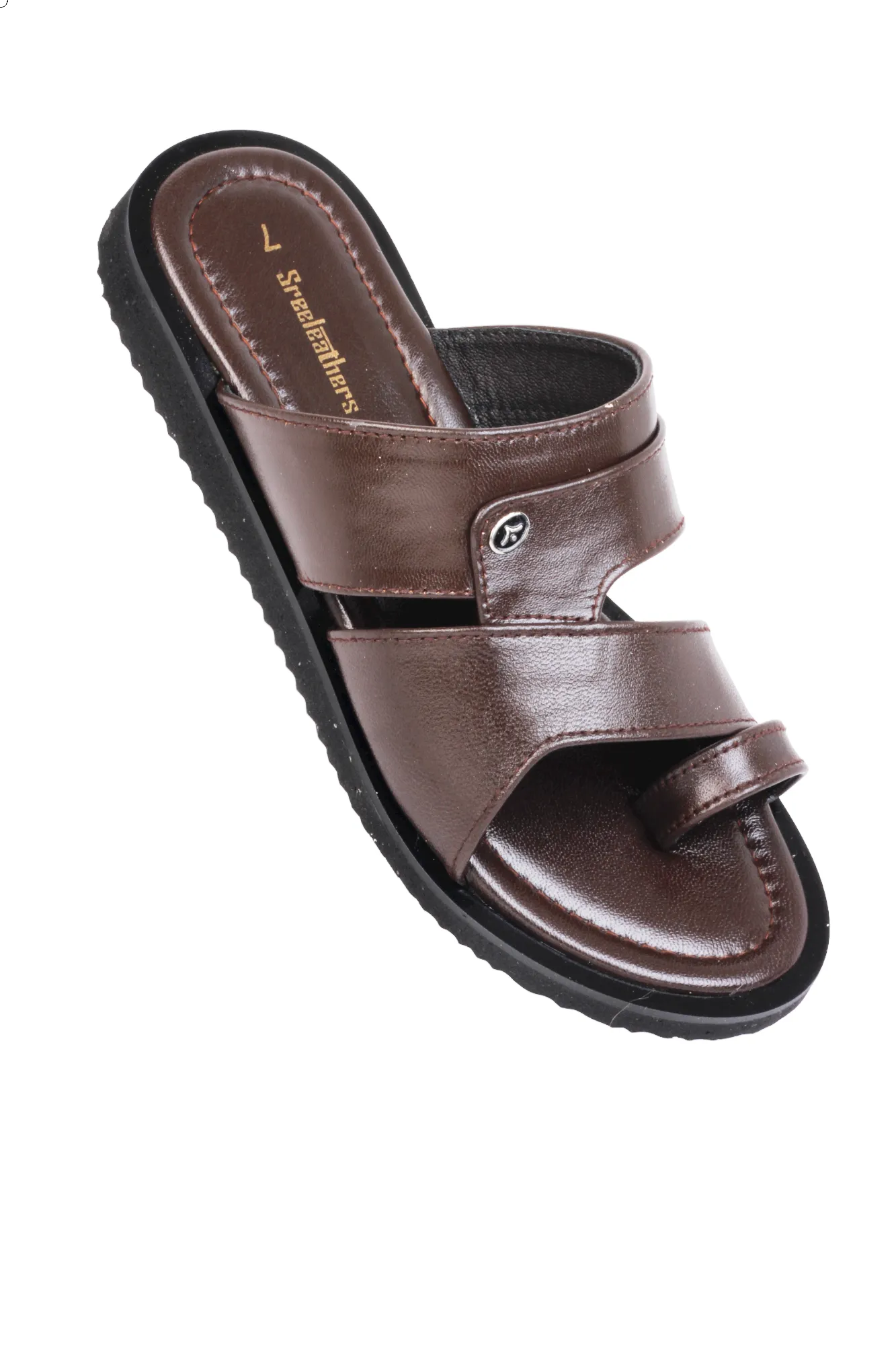 Mens Leather Chappal 28174