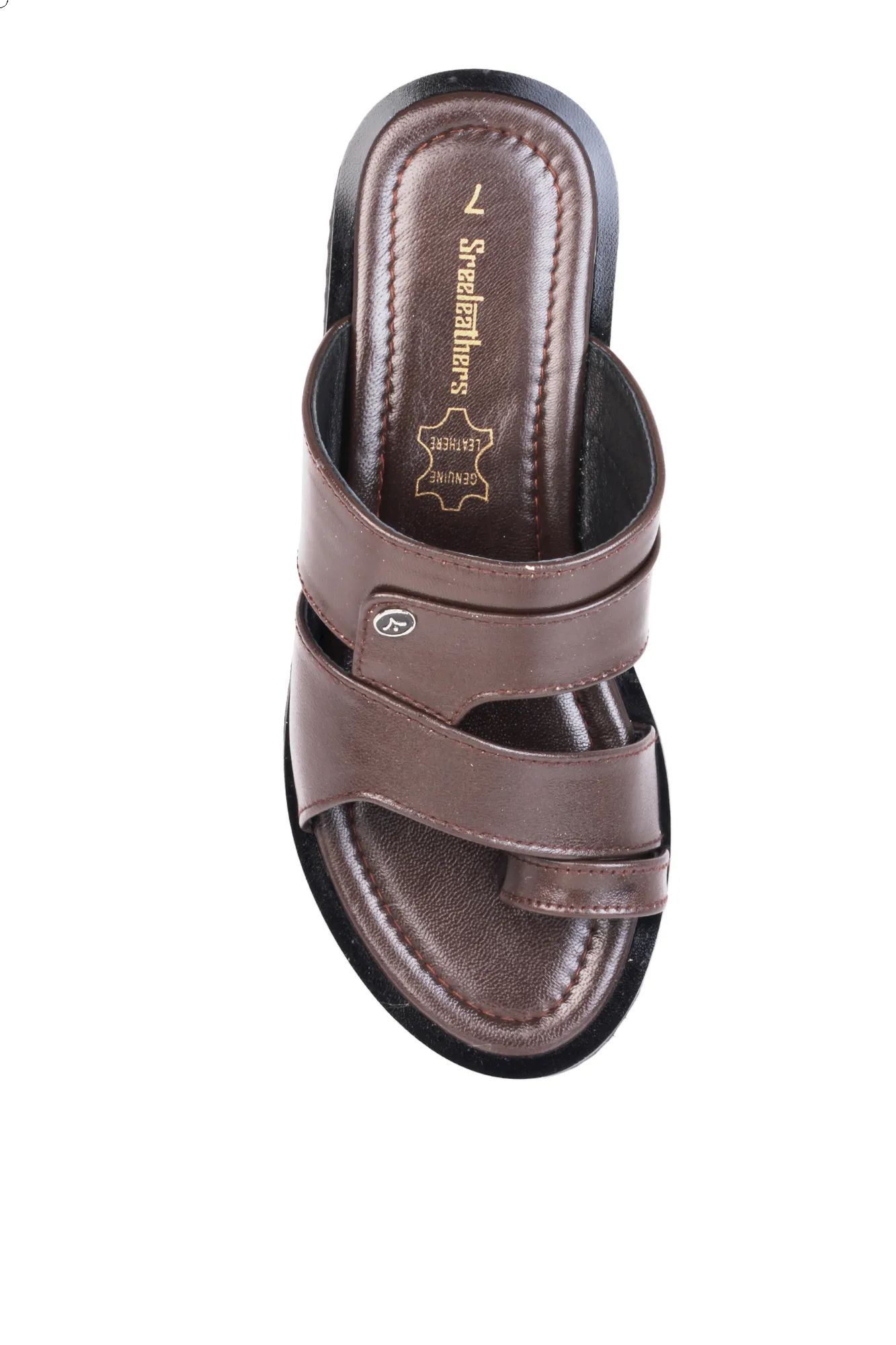 Mens Leather Chappal 28174