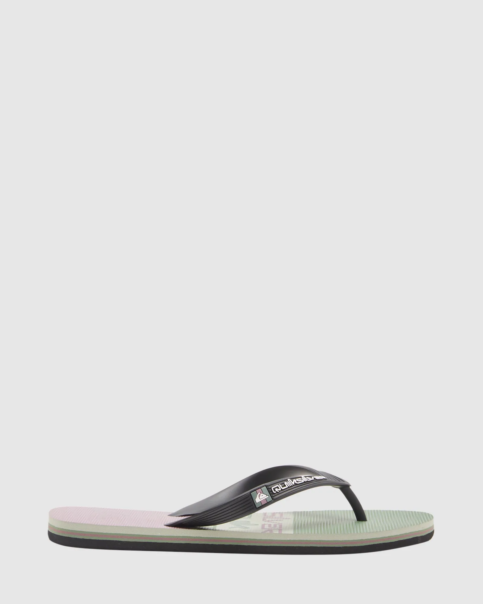 Mens Molokai Stripe Beach Thongs