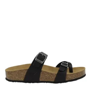 Plakton 341032 Black Thong Sandals
