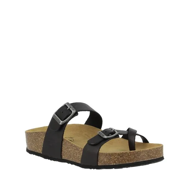 Plakton 341032 Black Thong Sandals