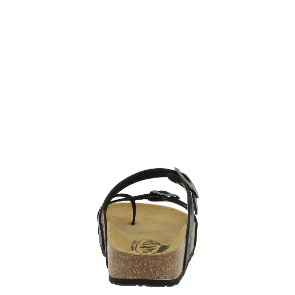 Plakton 341032 Black Thong Sandals