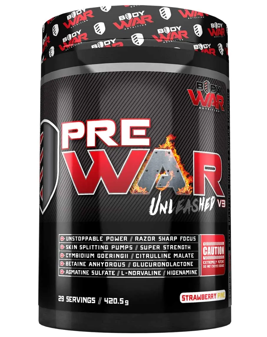 Pre War Unleashed by Body War Nutrition