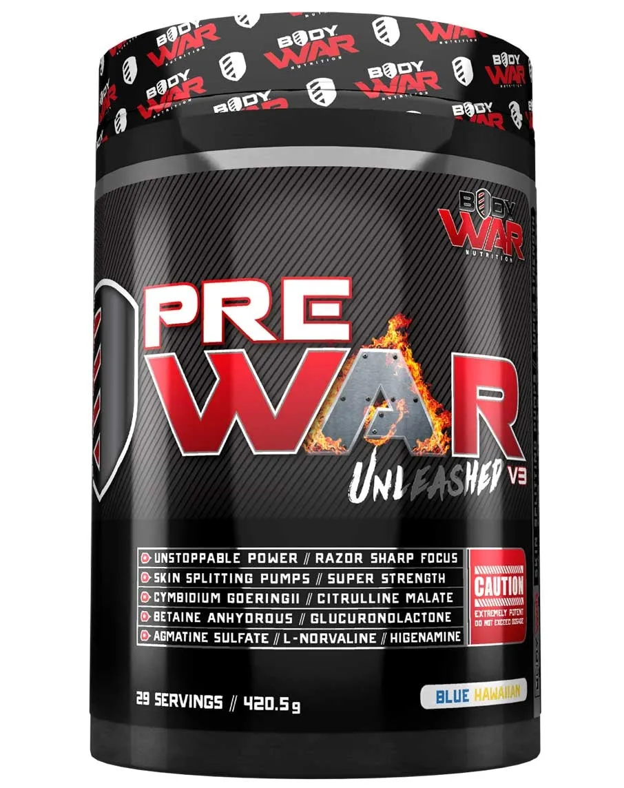 Pre War Unleashed by Body War Nutrition