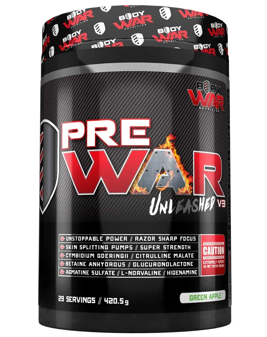 Pre War Unleashed by Body War Nutrition