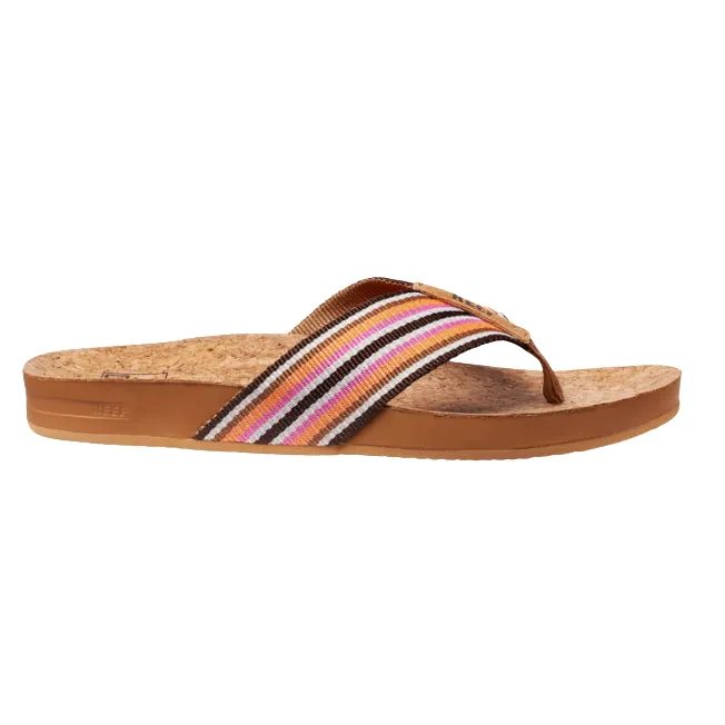 Reef Women's Cushion Strand Sandal - Smoothie Stripe - 40%