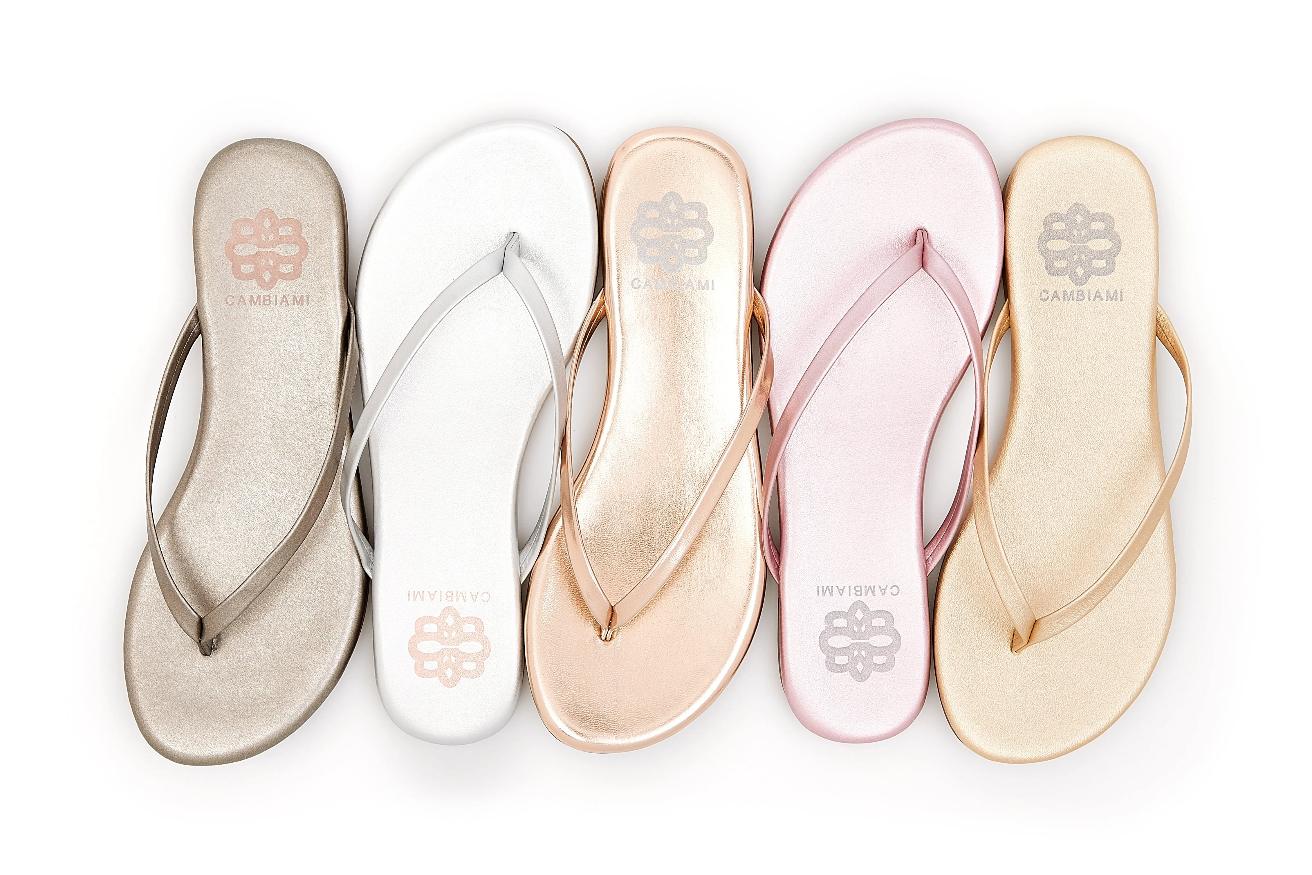 Silver Flip Flop