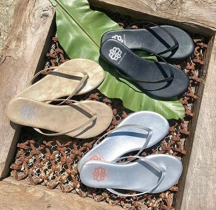 Silver Flip Flop