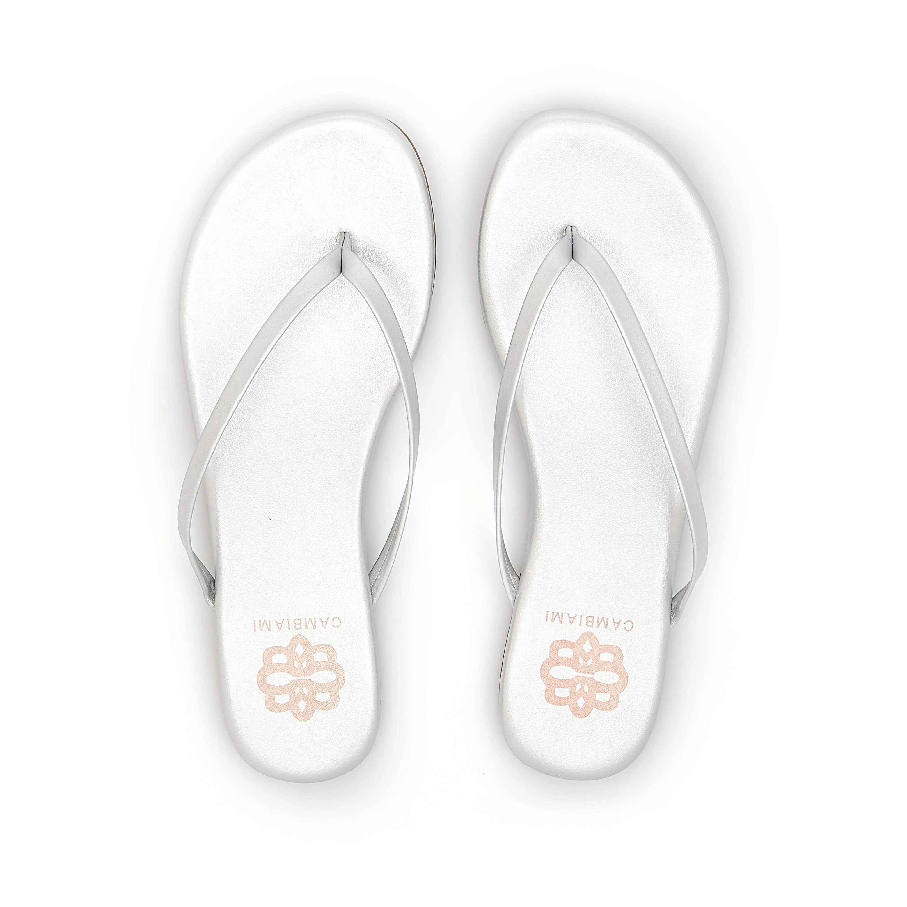 Silver Flip Flop