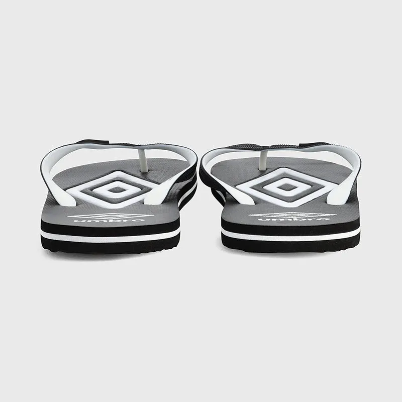 Umbro Mens Big Double Diamond Flip Flops _ 171100 _ Black