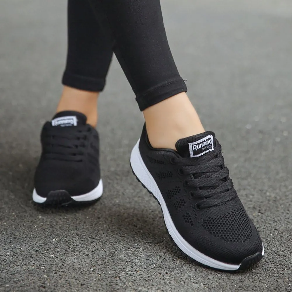 Women's Walking Sock Shoes Elastic Knit Lightweight Mens Dress Shoes Workout Black Casual Shoes Waterproof Sneakers Slip On Tennis Shoe Cross Trainer Shoe