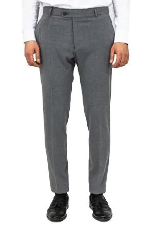 WSS Plain Grey Men Dress Pants  - Singen