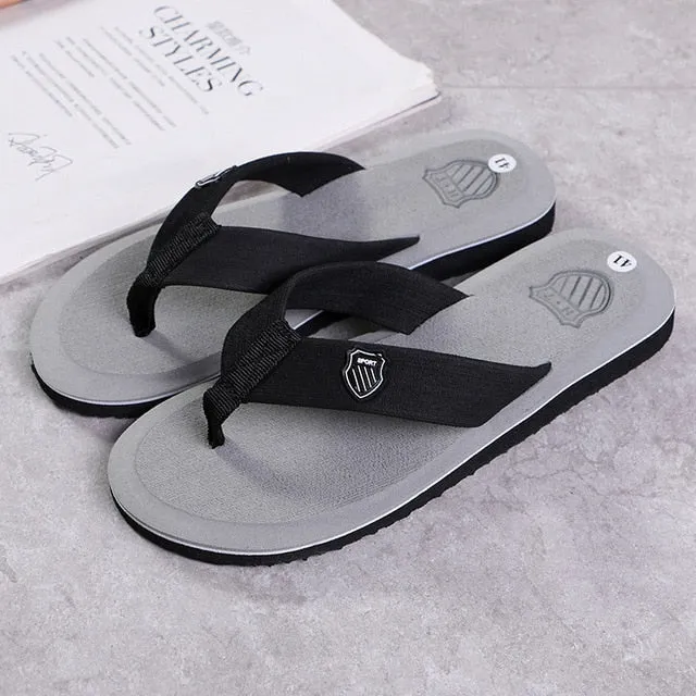 ZYYZYM Flip Flops Women Men Slippers Summer Anti-skid Outdoor Light Casual Beach Male Sandals Household Slipper